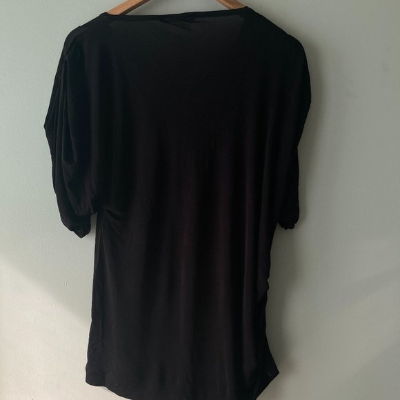 REISS Top with asymmetric side gathers Size S - Picture 2 of 10